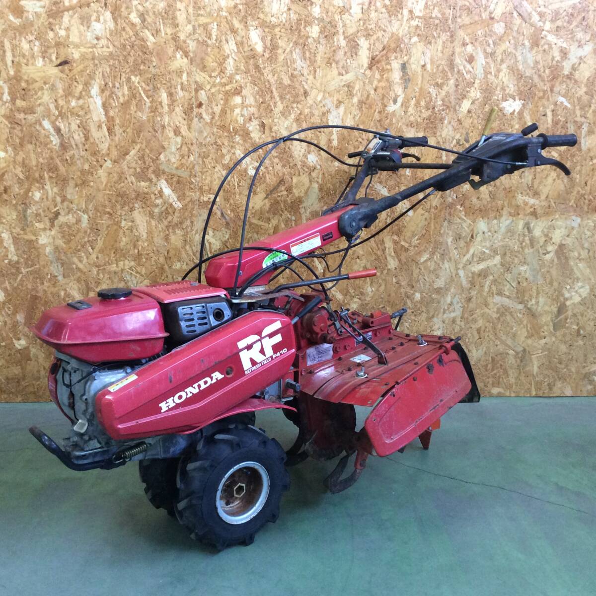 【H-3738】中古品 HONDA ホンダ 耕運機 管理機 F410 農機具 家庭菜園【引き取り限定・静岡県浜松市】拍卖