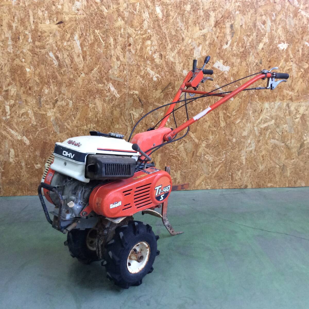 【H-3739】中古品 KUBOTA クボタ 耕運機 管理機 T1-40S 農機具 家庭菜園【引き取り限定・静岡県浜松市】拍卖