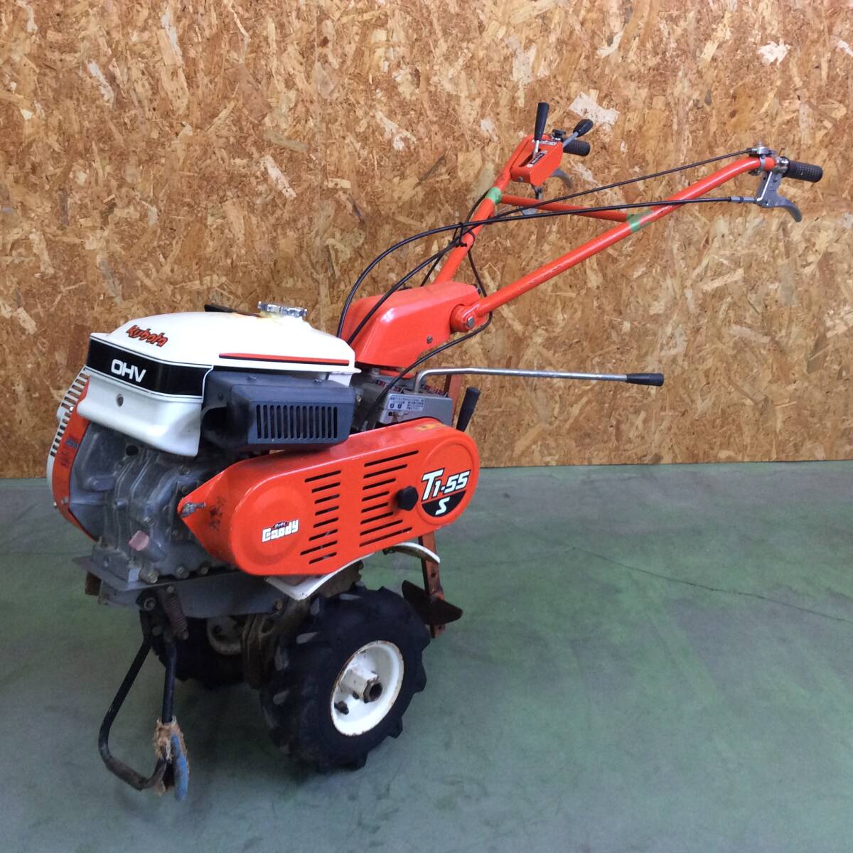 【H-3740】中古品 KUBOTA クボタ 耕運機 管理機 T1-55S 農機具 家庭菜園【引き取り限定・静岡県浜松市】拍卖