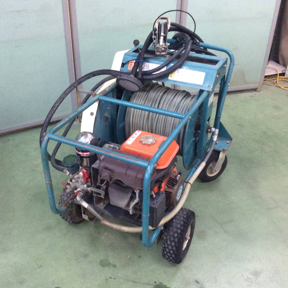 【H-3764】中古品 MARUYAMA 丸山 マルヤマ 自走式セット動噴 MSV413B-K-1 農機具 【引き取り限定・静岡県浜松市】拍卖
