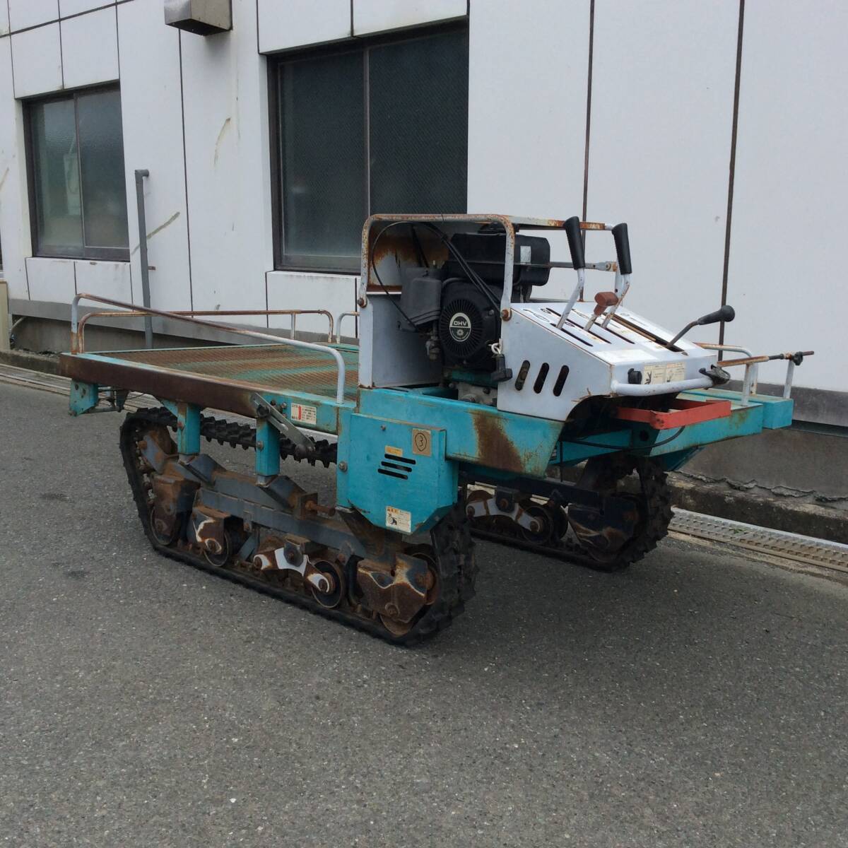 【H-3606】中古品 アテックス 高床作業台 XGH505K 運搬車 最大積載500kg 4.3馬力 キャベツ 収穫【引き取り限定・静岡県浜松市】拍卖