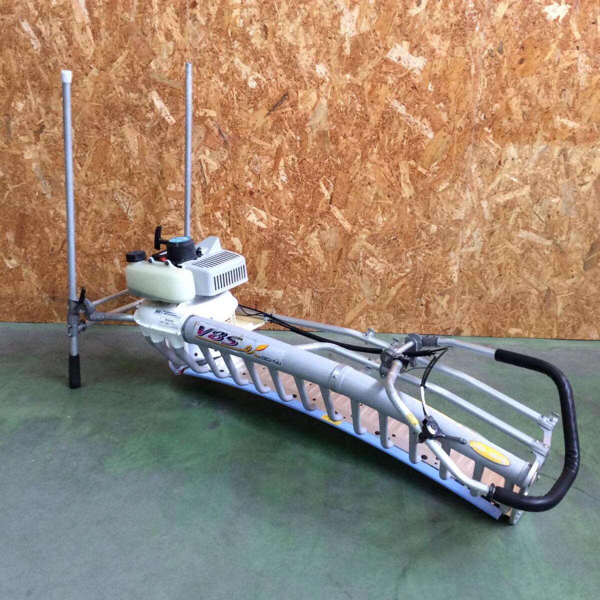 【H-3769】中古品 OCHIAI 落合 オチアイ 二人用茶作業機 茶摘機 V8S HD-1070 茶刈機 茶園【引き取り限定・静岡県浜松市】拍卖