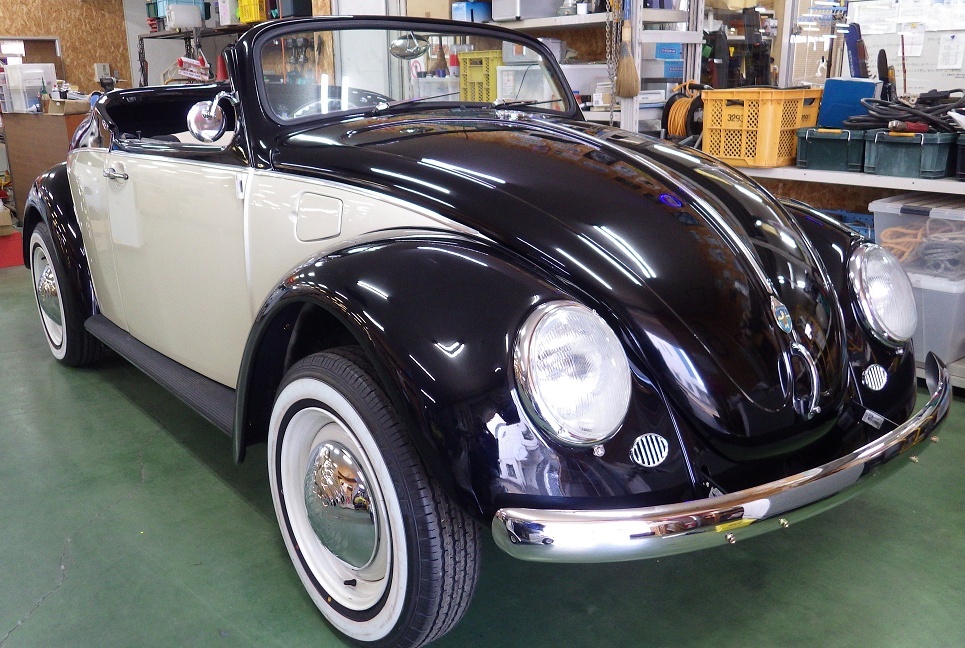 〇構造変更済:空冷vw 幻のへブミューラー(type14)風 ロードスターchop top拍卖