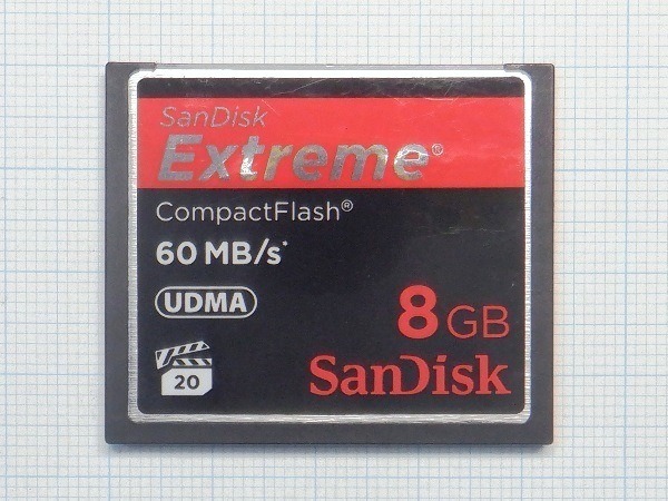 ★SanDisk コンパクトフラッシュ 8GB 中古★送料85円・185円拍卖
