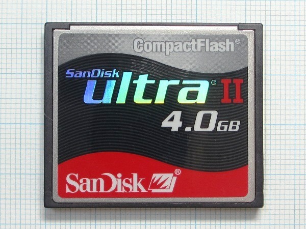 ★SanDisk コンパクトフラッシュ 4GB 中古★送料85円・185円拍卖