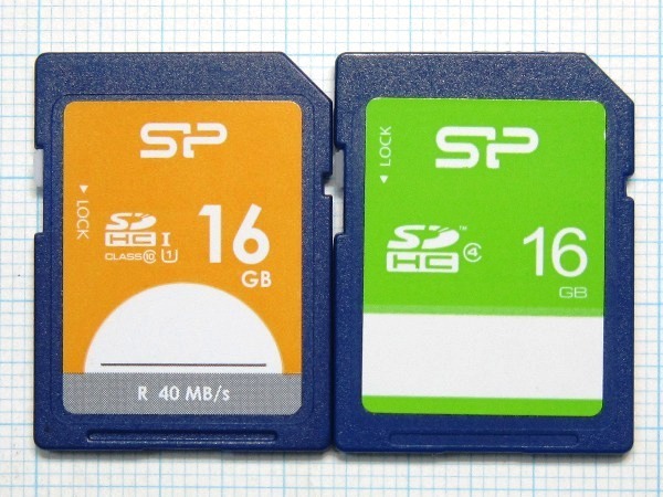 ★SILICON POWER SDHCメモリーカード 16GB 2枚 中古★送料85円・185円拍卖