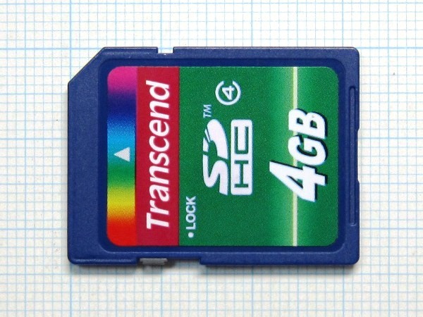 ★Transcend SDHC メモリーカード 4GB 中古★送料85円・185円拍卖