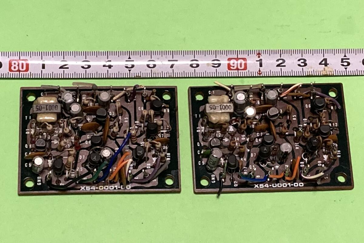 TS‐520 VOX ユニット・キバン 外し品まとめて2枚拍卖