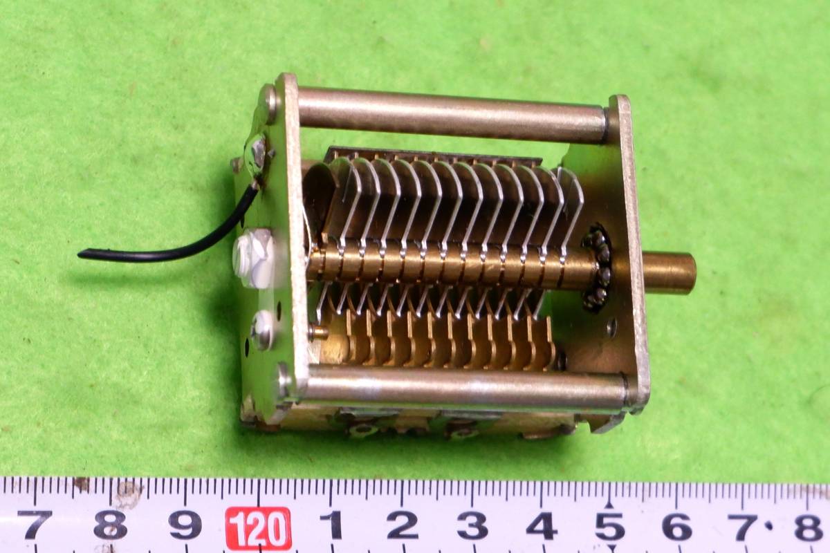 VFO-バリコン TS―520外し品 6ミリ軸・MAX60pF拍卖