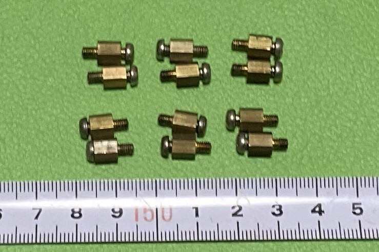 L=6mm 金属支柱 外し品まとめて12本拍卖