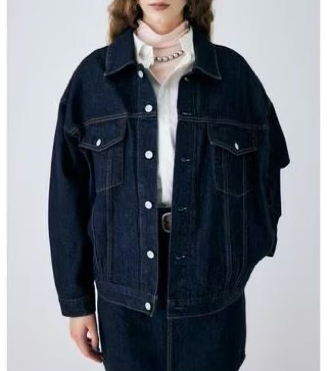 MOUSSY/マウジー/BIG SILHOUETTE DENIM JACKET/Gジャン/size FREE/デニム拍卖