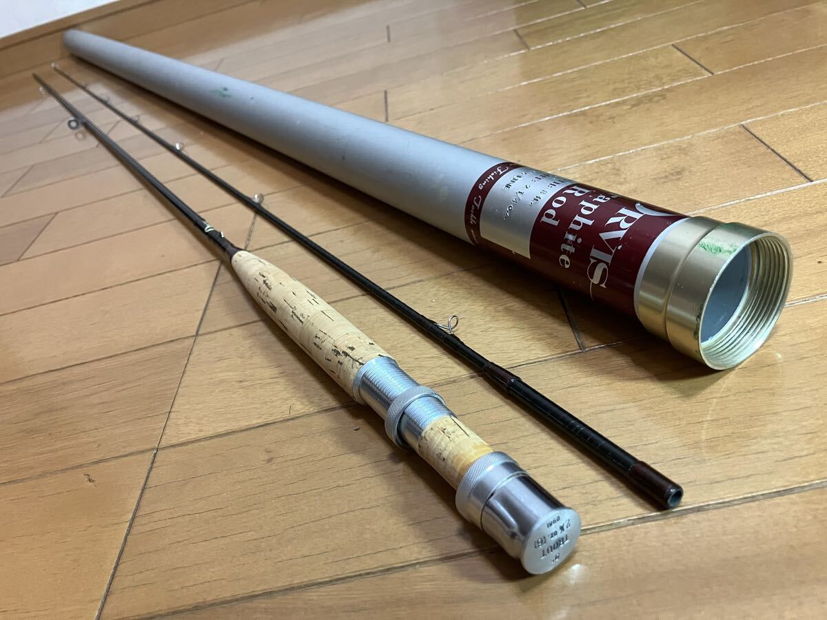 ★即決!稀少 オールド オービス グラファイト トラウト 8' #6 2.1/4oz 美品!梱包費無料 ORVIS Graphite TROUT ケース付き ★拍卖
