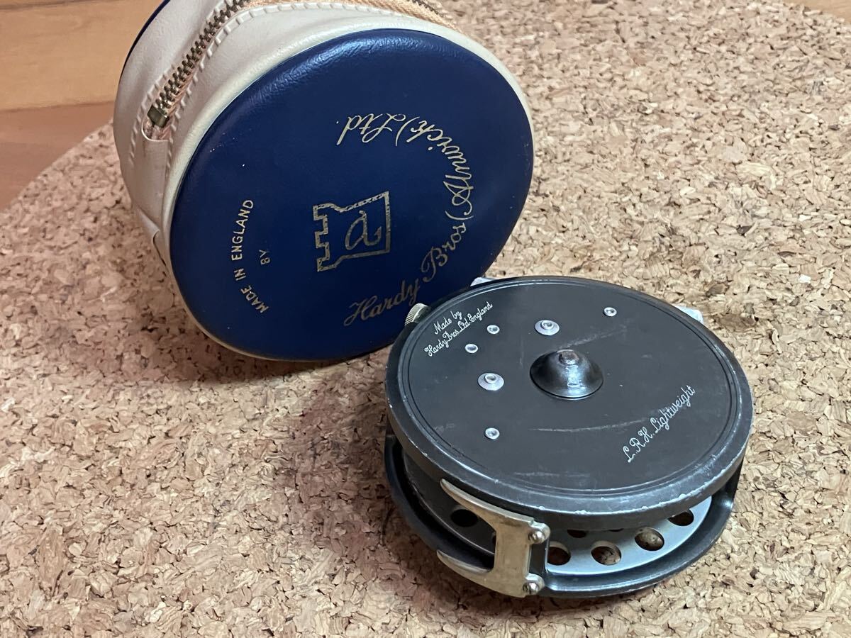 ★即決A! 稀少 オールド ハーディ LRH ライトウェイト ヘビーU 中古良品! 機関好調 ソフトケース付き Hardy L.R.H Lightweight ★拍卖