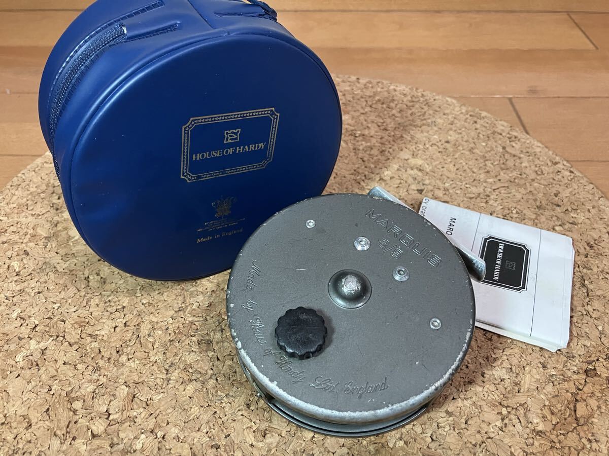 ★即決!稀少 ハーディ マーキス 8/9 中古良品! HARDY MARQUIS 機関好調 ケース付き★拍卖