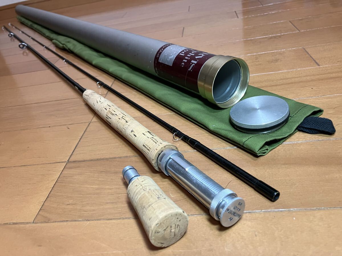 ★即決!稀少 オービス グラファイト シューティングスター 8.1/2' #8 4oz 美品! 赤ラベル ケース袋付き ORVIS Graphite SHOOTING STAR ★拍卖