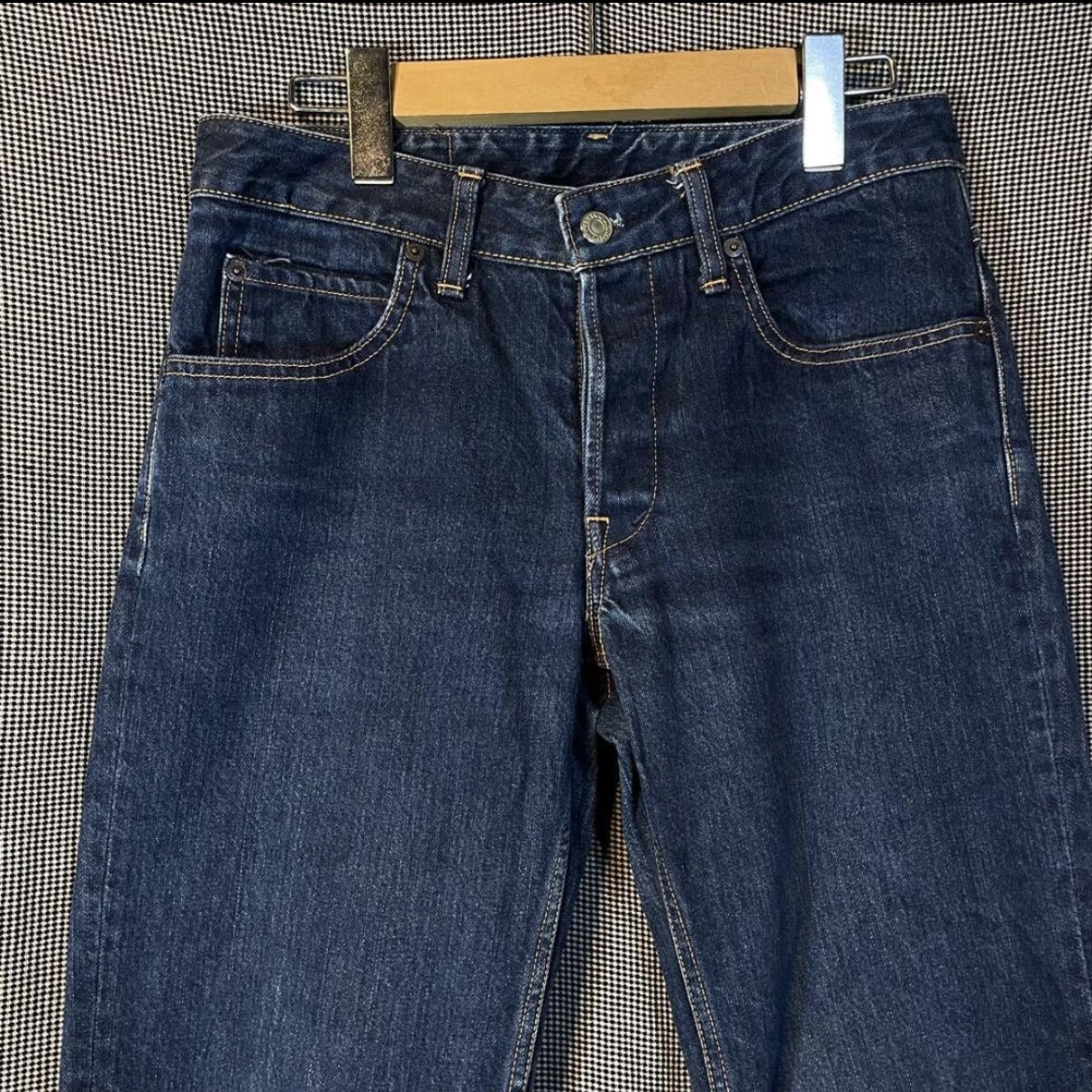 H.R MARKET HP405 ブルージーンズ ハリウッドランチマーケット HOLLYWOOD RANCH MARKET 聖林公司 日本製 デニム ボタンフライ インディゴ拍卖