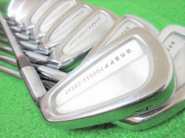 三浦技研製造 9本組!!!◆◆ ダイワ オノフ ONOFF FORGED.CB247 アイアン #4-Pw,52度,57度 NS850(S) ◆◆入手困難!! CS79拍卖