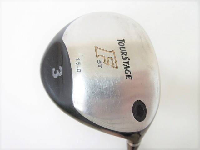 ブリヂストン◆◆ ツアーステージ F ST フェアウェイ 3W-15度 オリジナルカーボン(S) ◆◆TOURSTAGE ゴルフクラブ CW61拍卖