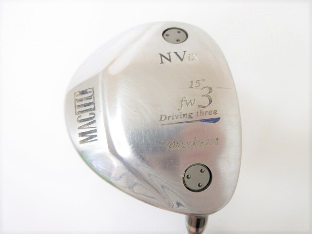 マグレガー◆◆ マックテック NV iX フェアウェイ 3W-15度 純正カーボン(SR) ◆◆MACTEC ゴルフクラブ CW64拍卖
