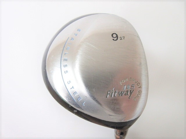 レディース◆◆ フィットウェイ Fitway フェアウェイ 9W-27度 オリジナルカーボン(L) ◆◆ゴルフクラブ CX94拍卖