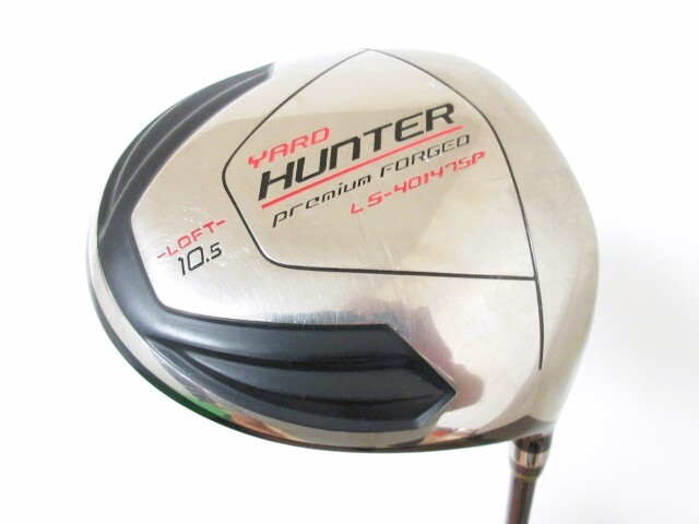 ヤードハンター◆◆ YARD HUNTER プレミアム フォージド ドライバ― 10.5度 オリジナルカーボン(SR) ◆◆訳あり/ジャンク品 EF10拍卖