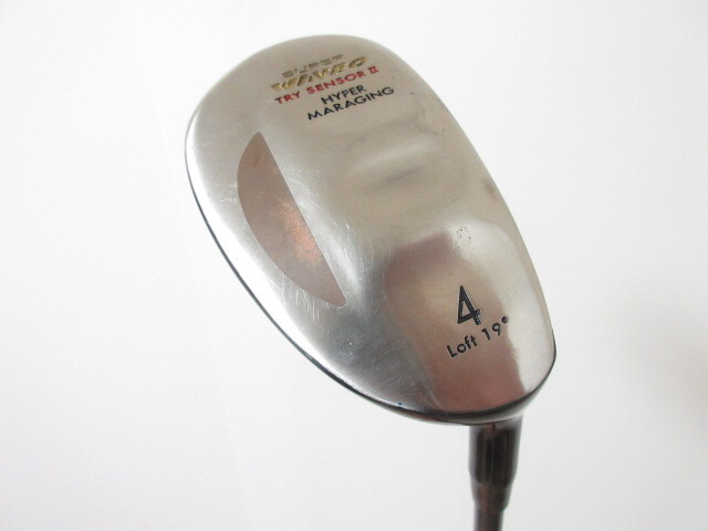 ◆◆ SUPER WINBO TRY SENSOR Ⅱ ユーティリティ U4-19度 オリジナルカーボン(R) ◆◆EH17拍卖