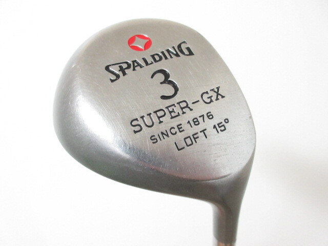 スポルティング◆◆ SUPER-GX フェアウェイ 3W-15度 オリジナルカーボン(-) ◆◆SPALDING EI40拍卖