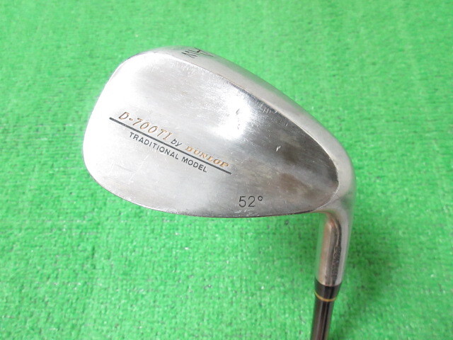 ダンロップ◆◆ D-700Ti ウェッジ Aw-52度 オリジナルカーボン(R) ◆◆メンズ ゴルフクラブ EK30拍卖