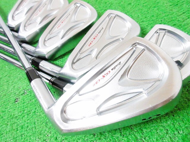激レア!!!◆◆ ゾディア Zodia CGX-CB Ⅱ アイアンセット 6本 #5-Pw DG120(R300) ◆◆CB2 メンズ ゴルフクラブ EM14拍卖