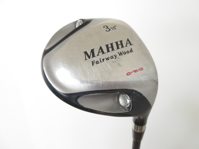 a.m.c◆◆ MAHHA マッハ フェアウェイ 3W-15度 オリジナルカーボン(S) ◆◆メンズ ゴルフクラブ EN38拍卖