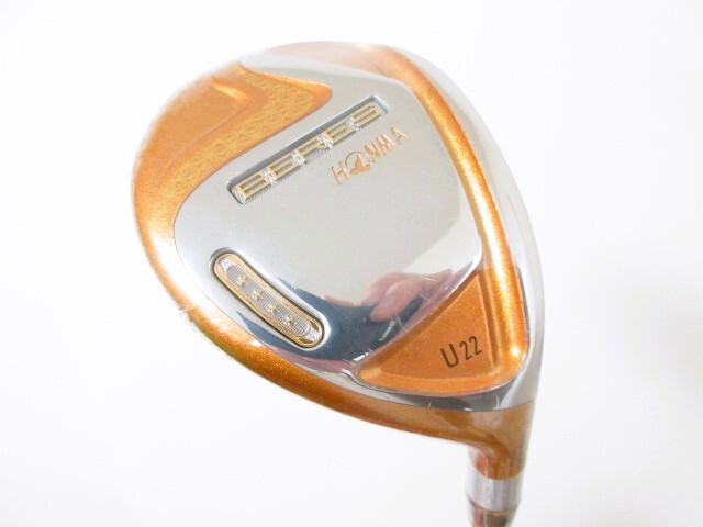 新品 4星!!!◆◆ 最高級 ホンマ ベレス BERES 2019 4星 4S ユーティリティ 22度 ARMRQ47(R) JP ◆◆日本仕様 金 U22 EQ15-7拍卖