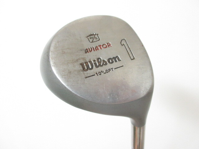 ビンテージ◆◆ ウィルソン AVIATOR ドライバ― 10度 オリジナルカーボン(R) ◆◆Wilson アヴィエイター ゴルフクラブ ER50拍卖