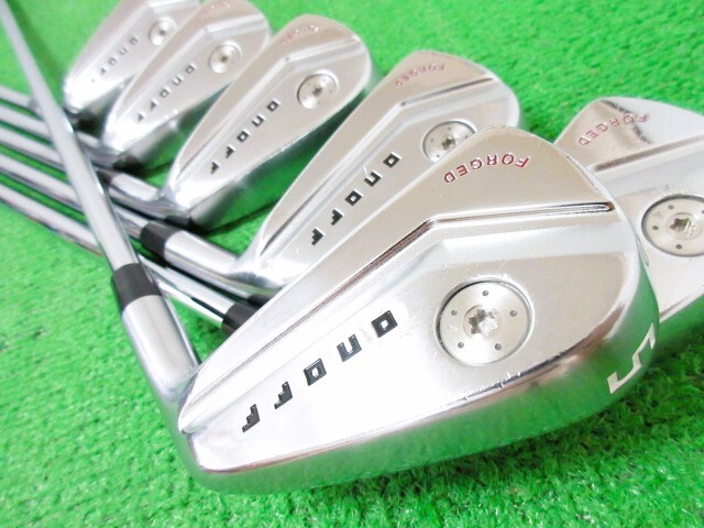 ダイワ◆◆ オノフ ONOFF FORGED KURO 2022 アイアンセット 6本 #5-Pw モーダス120(S) ◆◆フォージド クロ 黒 NS PRO MODUS3 TOUR ES08拍卖