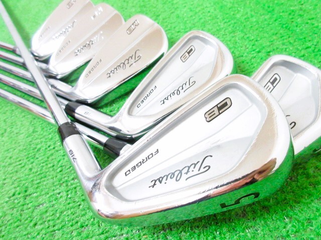タイトリスト◆◆ CB718 MB718 コンボ アイアンセット 6本 #5-Pw AMT TOUR WHITE(S200) ◆◆Titleist メンズ ゴルフクラブ ET93拍卖
