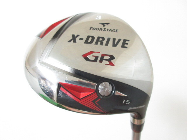ブリヂストン◆◆ ツアーステージ X-DRIVE GR 2010 フェアウェイ 3W-15度 ツアーAD B10-03W(S) ◆◆Xドライブ TourAD ゴルフクラブ EV78拍卖