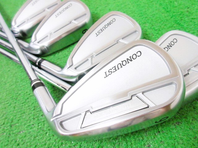 美品!!!◆◆ 高級 マルマン マジェスティ コンクエスト アイアンセット 5本 #6-Pw NS950neo(S) ◆◆MAJESTY CONQUEST ゴルフクラブ EX12拍卖