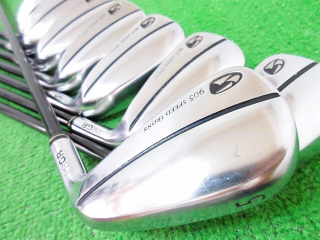 豪華8本!!!◆◆ プロギア 905 スピード アイアン 8本 #5-Sw カーボン M-40(SR) ◆◆PRGR SPEED IRONS ゴルフクラブ EY89拍卖