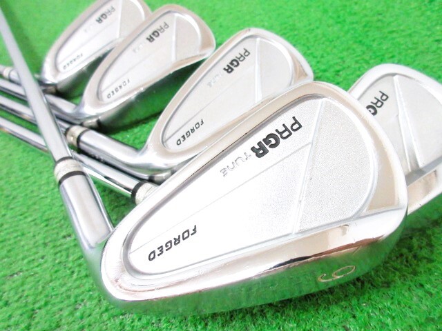 プロギア◆◆ PRGR TUNE 02CB アイアンセット 5本 #6-Pw KBS TOUR105(S) ◆◆チューン メンズ ゴルフクラブ EZ18拍卖