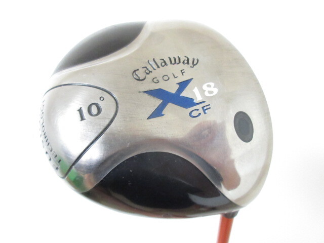 キャロウェイ◆◆ X-18 CF ドライバー 10度 アッタス6(S) ◆◆ATTAS メンズ ゴルフクラブ EZ38拍卖