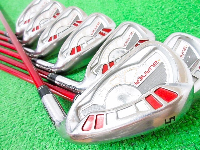 名器!!!◆◆ テーラーメイド バーナー 2007 アイアンセット 7本 #5-Aw REAX SUPERFAST55(R) JP ◆◆日本仕様 メンズ ゴルフクラブ EZ29拍卖