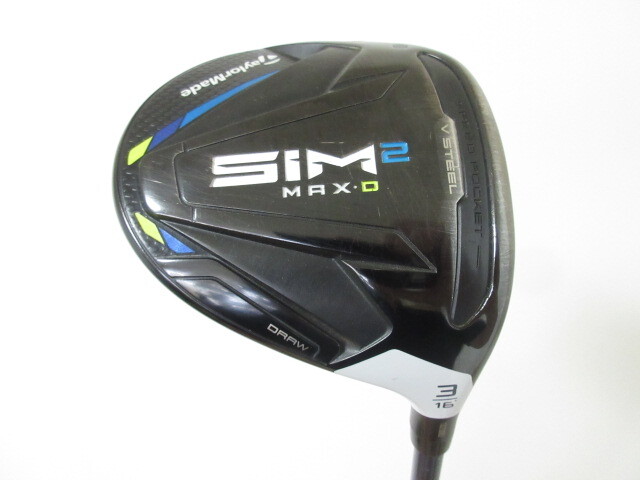 テーラーメイド◆◆ SIM2 MAX-D フェアウェイ 3W-16度 TENSEI BLUE TM50(S) JP ◆◆日本仕様 シム2 マックスD EZ66拍卖