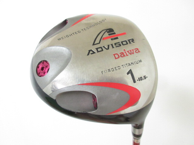 ダイワ◆◆ アドバイザー ADVISOR ドライバー 10.5度 純正カーボン(S) ◆◆DAIWA ゴルフクラブ EZ88拍卖
