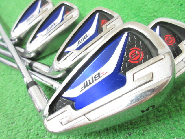 ゴルフパートナー◆◆ BMF アイアンセット 5本 #5-9 オリジナルスチール(S) ◆◆訳あり メンズ ゴルフクラブ FA17拍卖