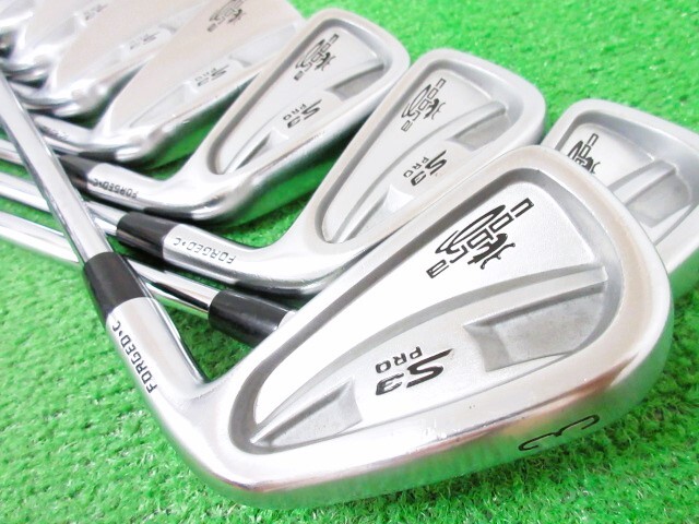 豪華8本!!!◆◆ コブラ S3 PRO アイアンセット 8本 #3-Pw DG(S200) ◆◆メンズ ゴルフクラブ FA24拍卖
