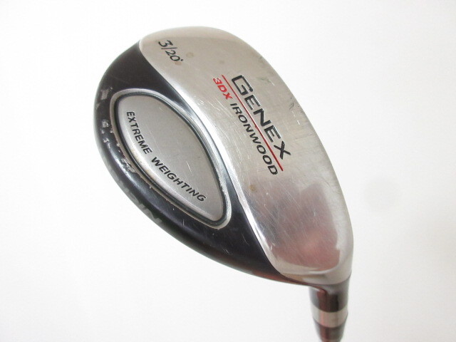 ニッケント◆◆ GENEX 3DX IronWood ユーティリティ U3-20度 NS950(-) ◆◆メンズ ゴルフクラブ FA79拍卖