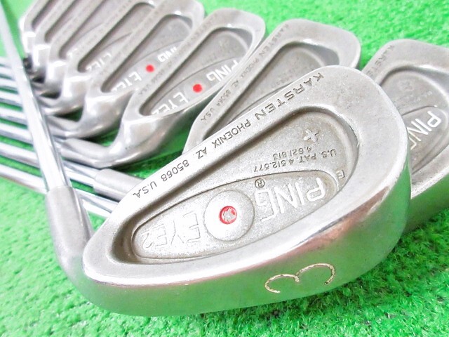 名器!!!◆◆ ピン PING EYE2 アイアンセット 豪華9本 #3-Sw ZZ-LITE ◆◆アイ2 メンズ ゴルフクラブ FB31拍卖