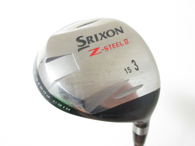 スリクソン◆◆ SRIXON Z-STEEL2 フェアウェイ 3W-15度 SV-3013J(S) ◆◆ダンロップ Z-スチールⅡ FB69拍卖