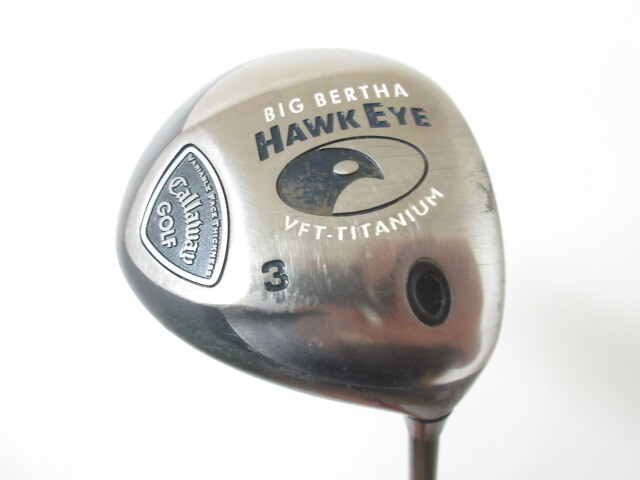 キャロウェイ◆◆ ビッグバーサ ホークアイ フェアウェイ 3W S-TRIXX SHOCKWAVE 600MT(S) ◆◆HAWK EYE ゴルフクラブ FB83拍卖