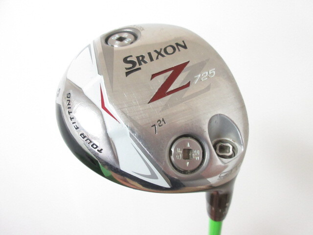 アッタス装着!!!◆◆ スリクソン SRIXON Z725 フェアウェイ 7W-21度 ATTAS FW335 65(S) ◆◆ダンロップ ゴルフクラブ FB86拍卖