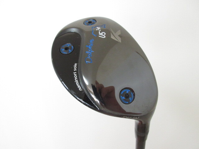 キャスコ◆◆ ドルフィン ブラック DU-122 ユーティリティ U5-24度 ATTAS MB-HY 85(S) ◆◆Dolphin Black 5U アッタス FB97拍卖